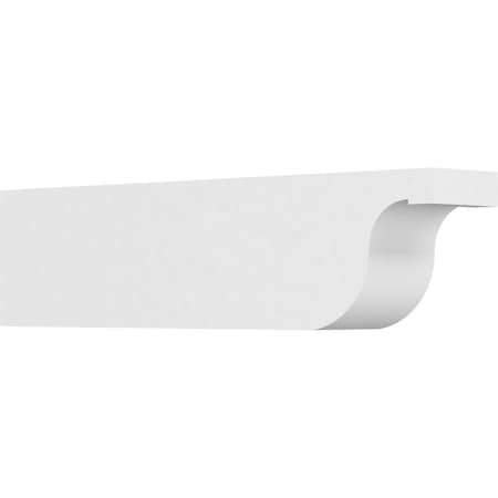 Ekena Millwork Standard Del Monte Architectural Grade PVC Rafter Tail, 4"W X 6"H X 24"L RFTP04X06X24DEL